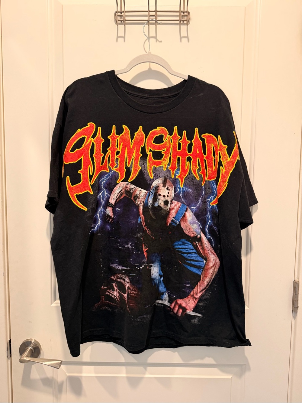 Men's Complex X Eminem Death of Slim Shady Jason
Voorhees Graphic T-Shirt XL